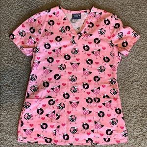 NWOT Sanibel scrub top (runs large)
